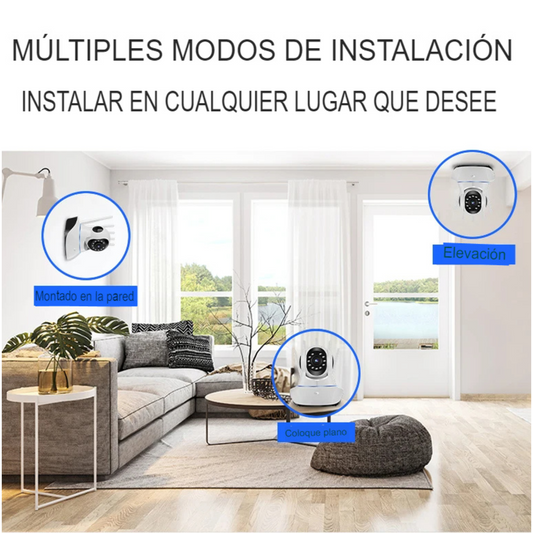 Cámara WIFI con Seguridad Inteligente